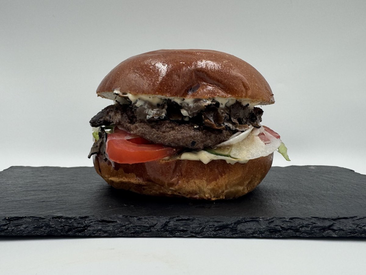 Szarvasgombás Marhaburger